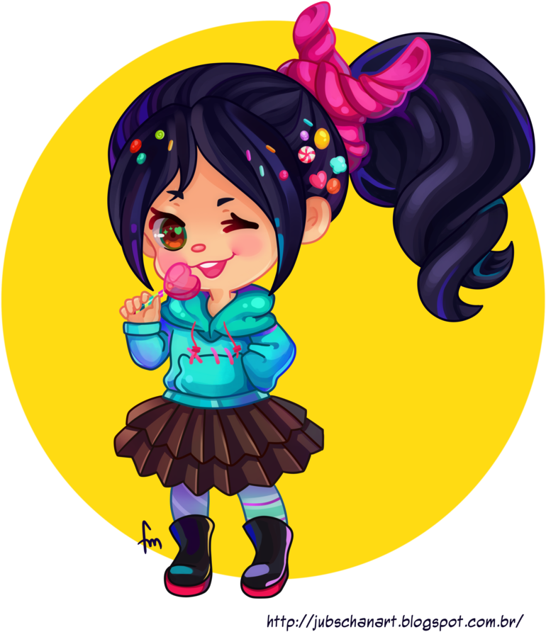 Vanellope Von Schweetz By Jubschan - Vanellope Von Schweetz (800x920), Png Download
