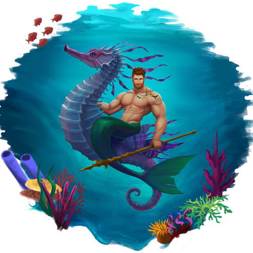 More Information - Mermaid (500x500), Png Download