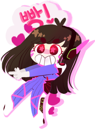 Messenger Overwatch Sticker (423x750), Png Download