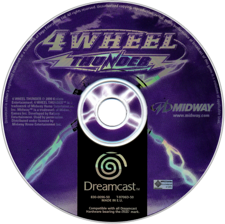 Midway 4 Wheel Thunder (442x440), Png Download