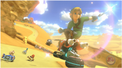 Switch Mario Kart 8 Deluxe (525x550), Png Download