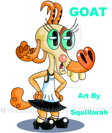 Pig Goat Banana Cricket - Pig Goat Banana Cricket Goat (400x489), Png Download