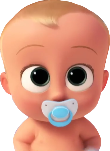 Report Abuse - Boss Baby Cute Face (382x524), Png Download