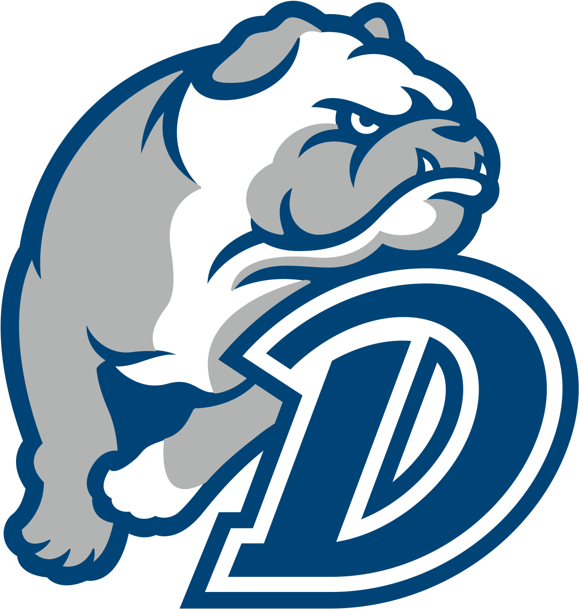 Drake Team Camp - Drake Bulldogs Logo (1200x1263), Png Download