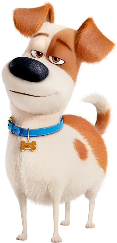 Max Pets Movie - Vida Secreta De Tus Mascotas Personajes (262x480), Png Download