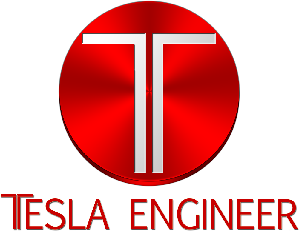 Logo - Tesla Engineer Logo Png (1076x799), Png Download