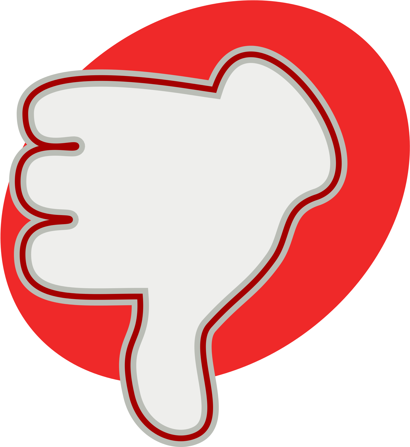 Open - Jungle Red (2000x2000), Png Download