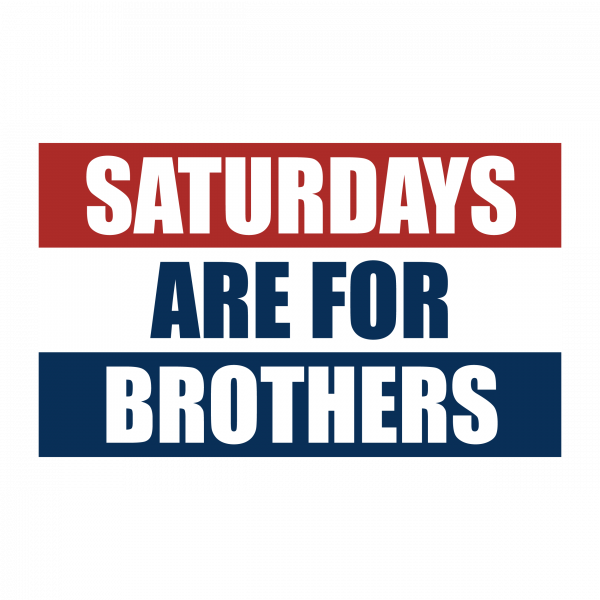 Greek House - Cayyon Saturdays Are For The Boys Flag 3x5ft (600x600), Png Download