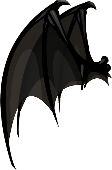 Clipart Bat Vampire Bat - Vampire Wings (385x589), Png Download