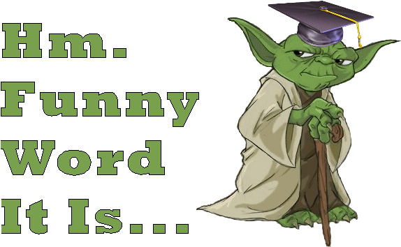 Hm - - Star Wars Yoda Animated (594x362), Png Download