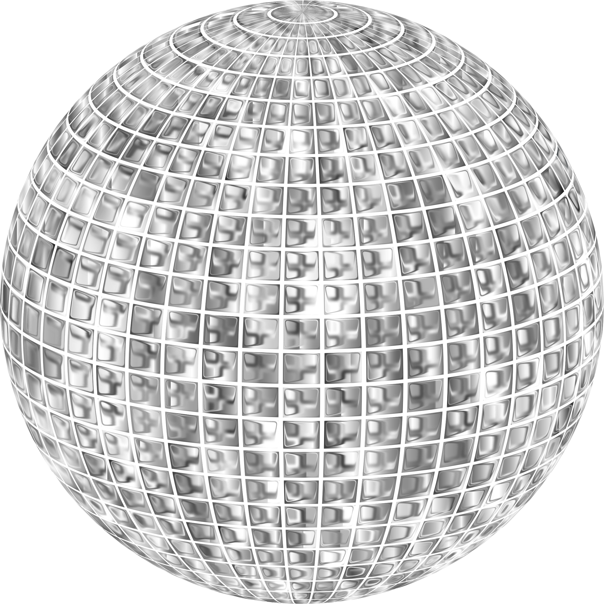 This Free Icons Png Design Of Glimmering Disco Ball (2343x2343), Png Download
