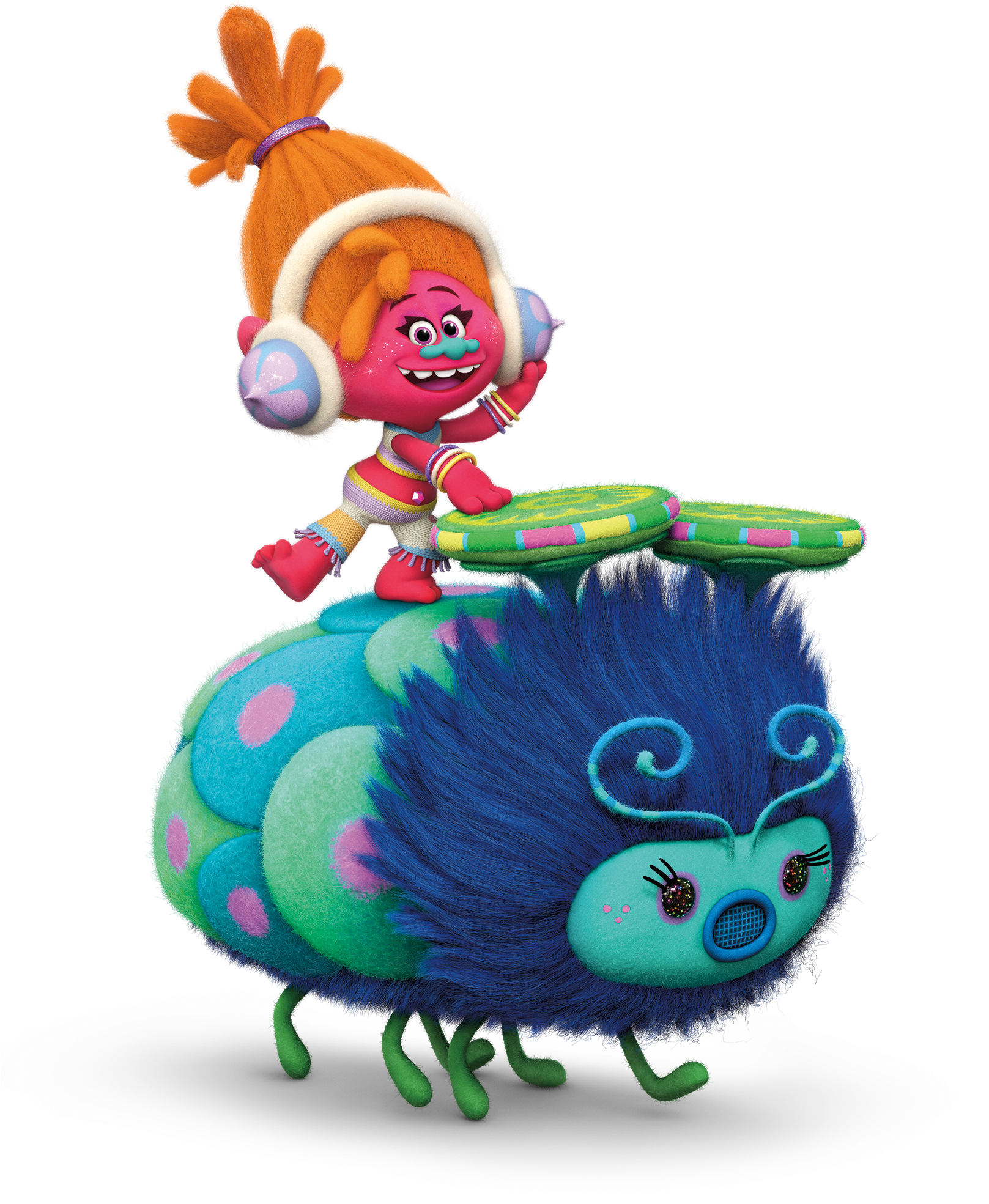 Tr Char Shot Dj Wooferbug - Trolls Dj Suki (1700x2165), Png Download