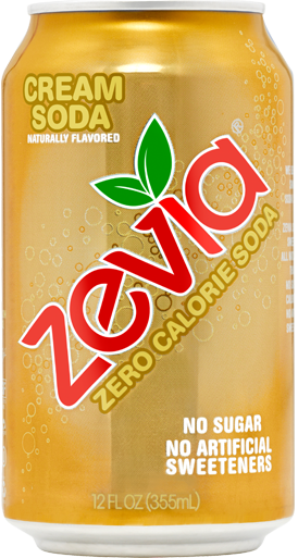 Cream-soda - Zevia Soda (274x513), Png Download