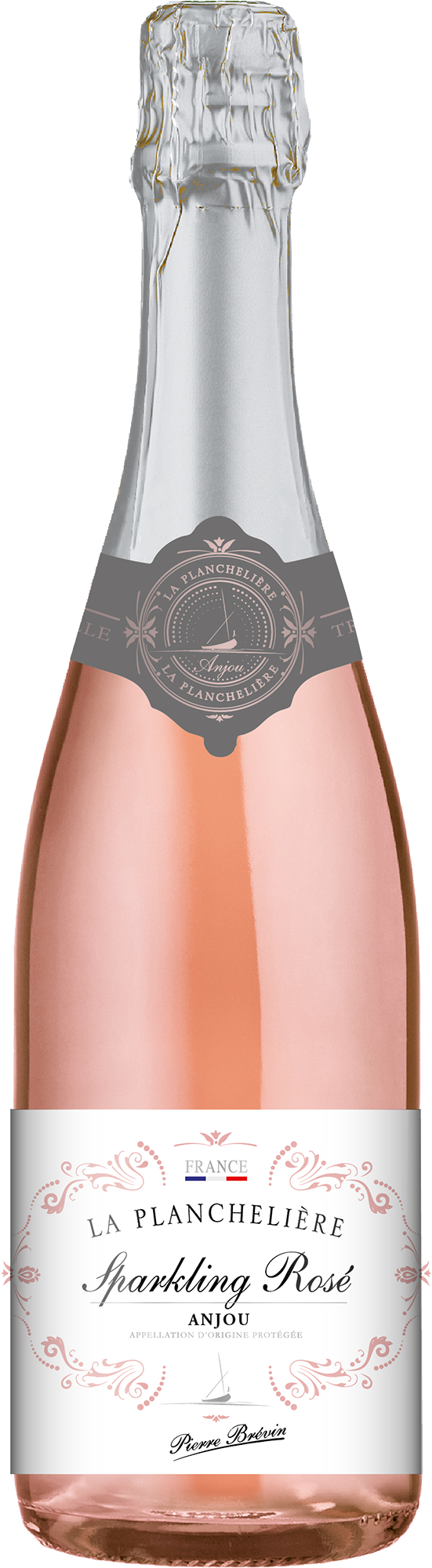 La Planchelière Sparkling Rosé Nv Bottle - La Planchelière Sparkling Rosé Nv (1600x2000), Png Download