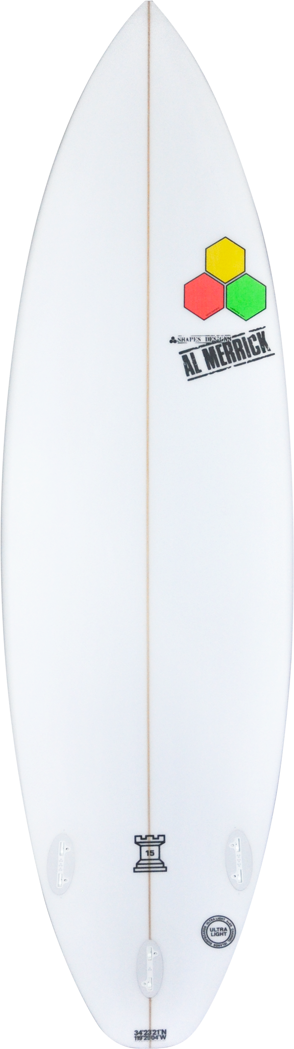3d - Surfboard (600x2141), Png Download