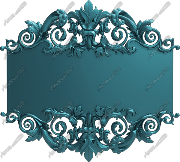 Filigree Sign Blank Square - Cake Decorating (600x541), Png Download