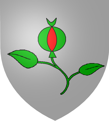Armoiries Royaume Grenade - Armoiries Grenade (358x397), Png Download