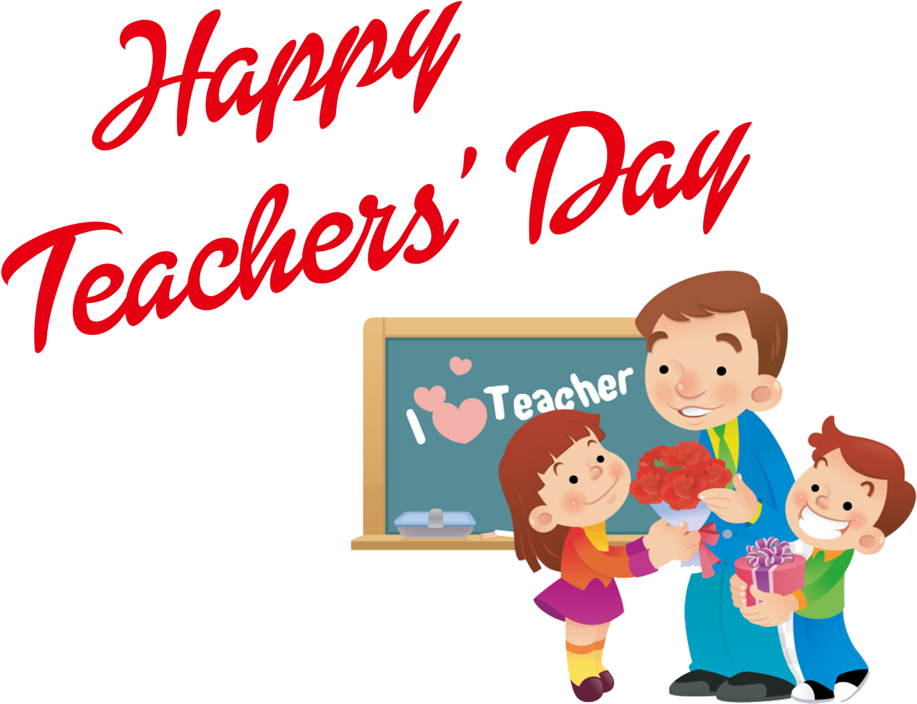 Happy Teachers Day Png (1920x1200), Png Download