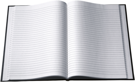 Blank Pages - Book (571x349), Png Download