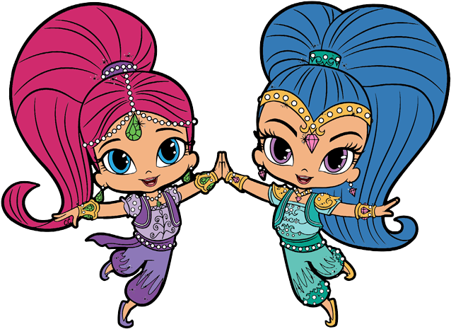 Tala Shimmer, Shine - Shimmer And Shine Clipart (643x474), Png Download