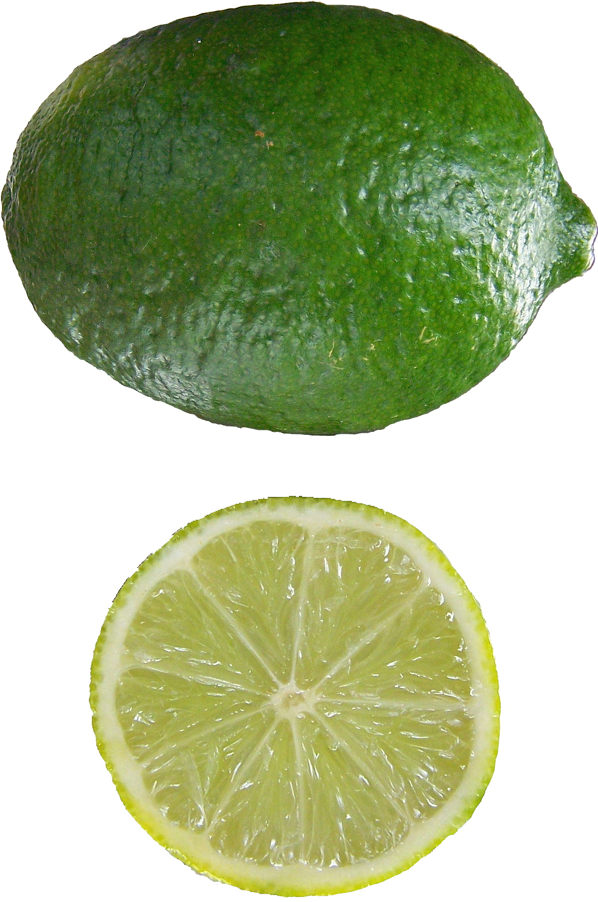 Citrus Aurantifolia Mexican Lime - Dayap Fruit (1391x1996), Png Download