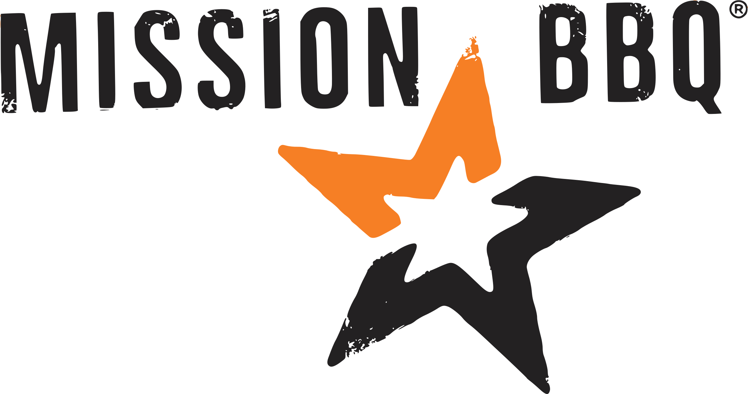 Mission Bbq Logo Png Transparent - Mission Barbeque Logo (2400x1266), Png Download