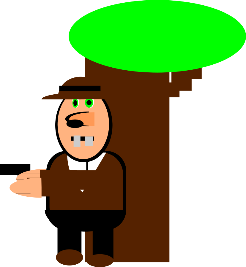 How To Set Use Cartoon Cowboy Clipart (828x900), Png Download