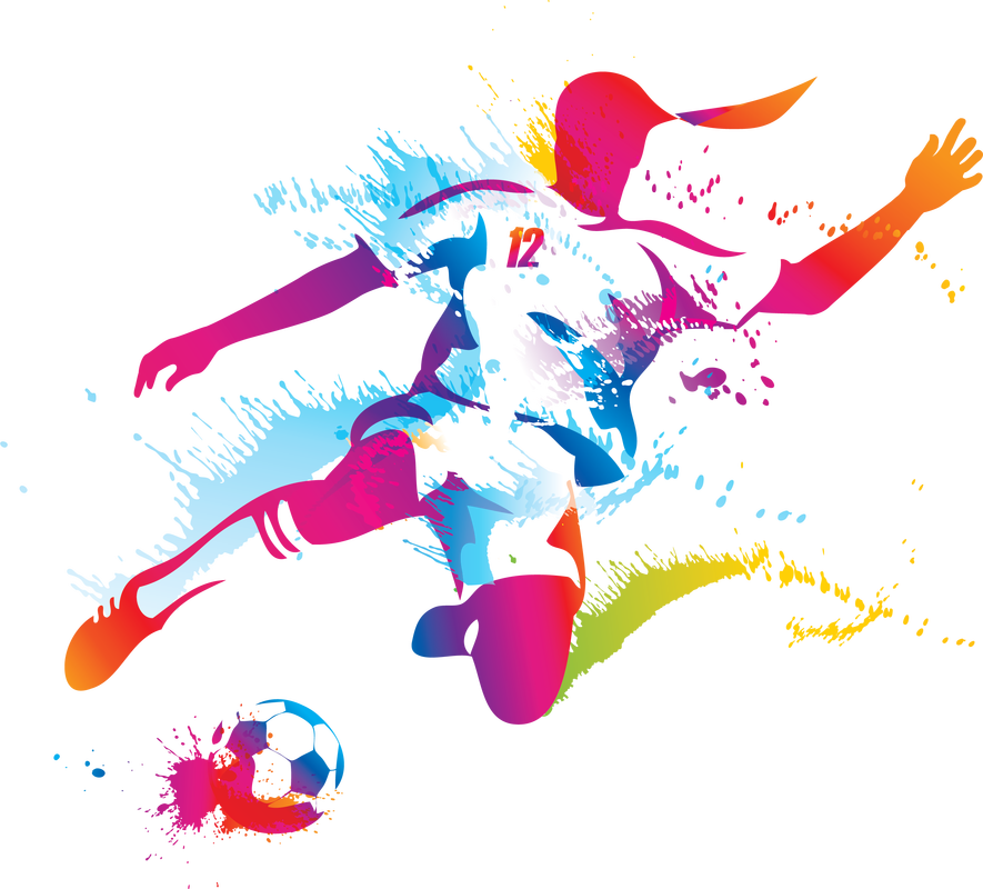 2017 Usasa Adult Soccer Fest - Jugadores De Futbol Vector (885x800), Png Download