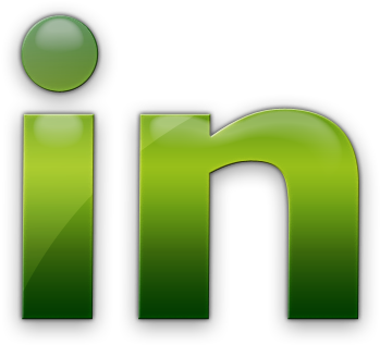 099980 Green Jelly Icon Social Media Logos Linkedin - Linkedin Green (420x420), Png Download