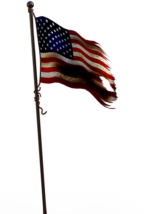 Usa, Usa Flag, Flag, America, United States - United States Of America (495x720), Png Download