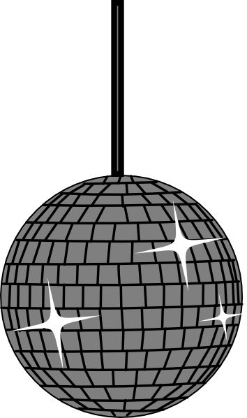Disco Ball Shower Curtain (354x598), Png Download
