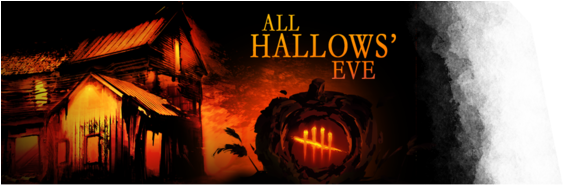 Splashbanner Allhallowseve - Dead By Daylight All Hallows Eve (600x300), Png Download