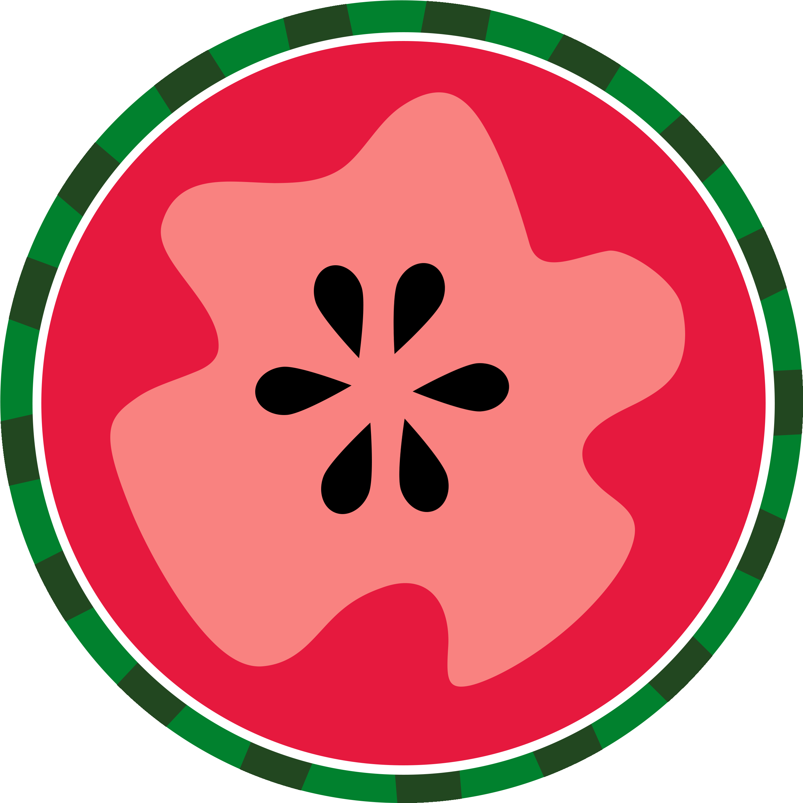 Watermelon Clip Art Clipart Image - Watermelon Cilpart Png (2700x2700), Png Download