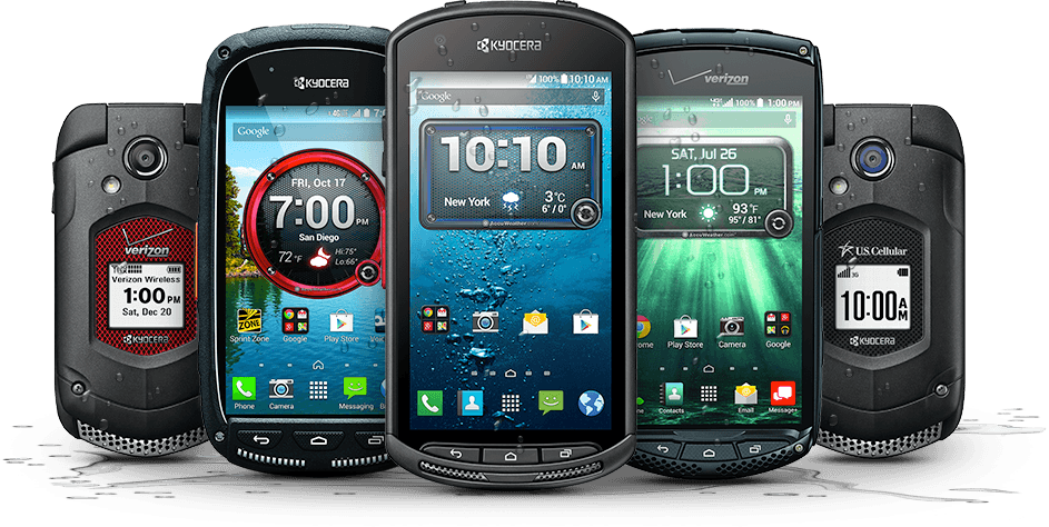 Rugged Phones - Kyocera Brigadier E6782 Case With Belt Clip Holster (943x474), Png Download