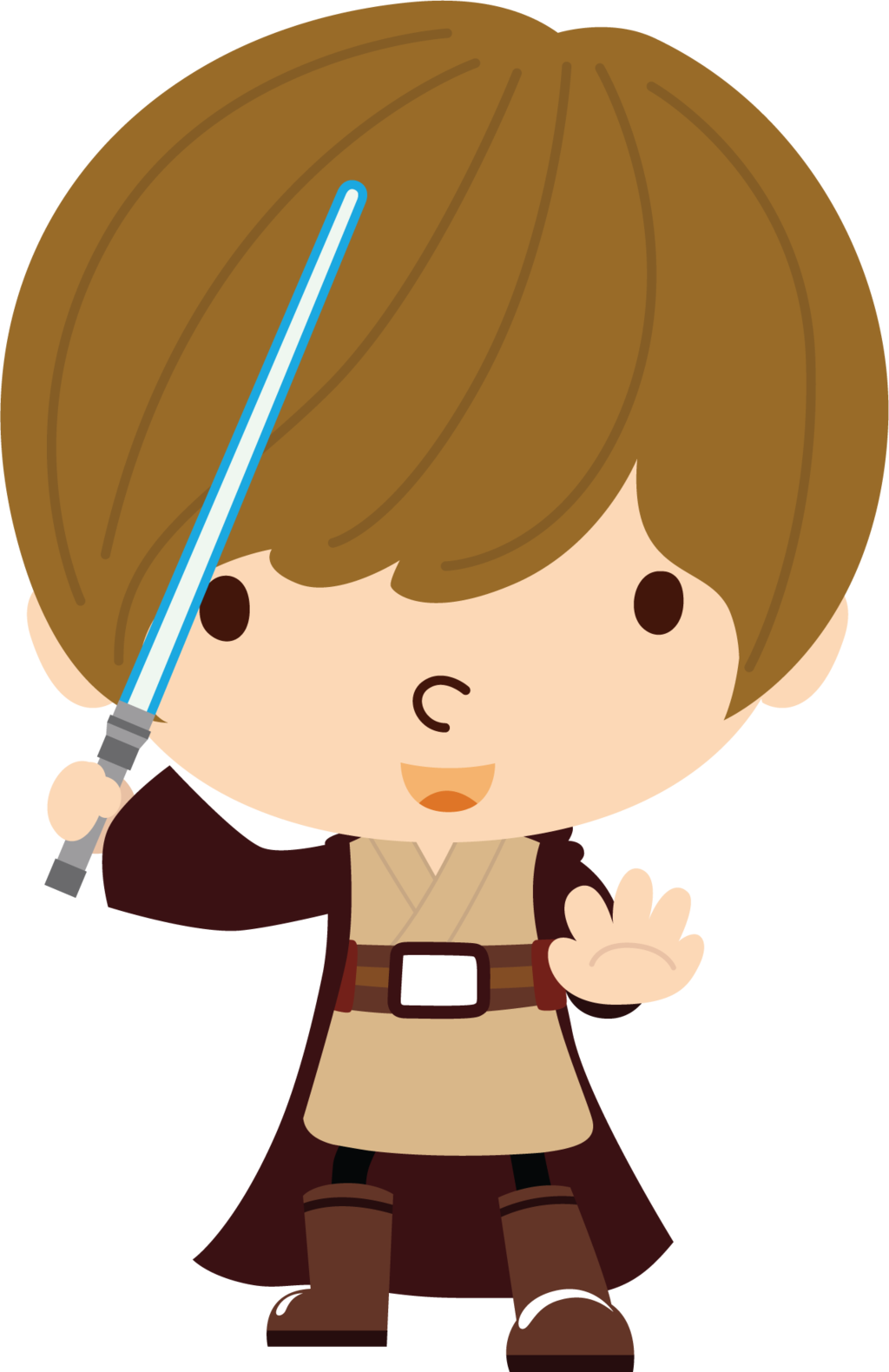 Space Wars Digital Clipart / Star Wars Digital Clip - Star Wars Clipart Png (900x1388), Png Download