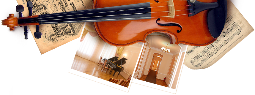 Violin (858x320), Png Download