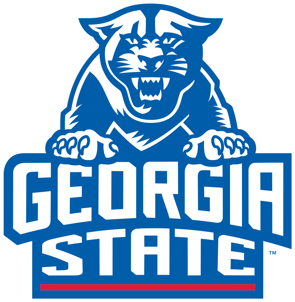 Georgia State Panthers Logo - Georgia State Basketball Logo (433x454), Png Download
