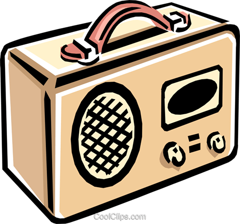 Radio - Radio Station (480x449), Png Download