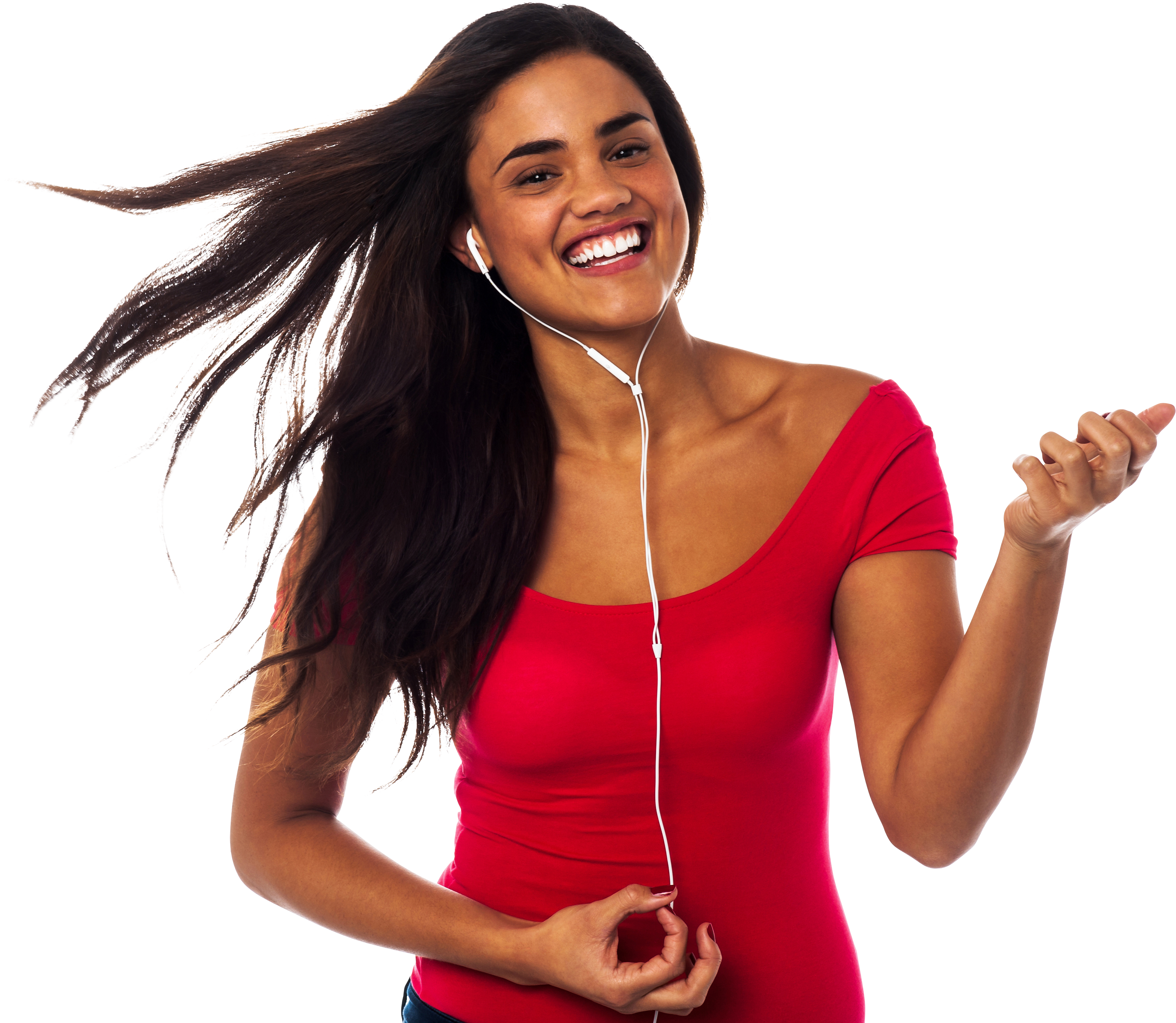Women Listening Music Royalty-free Png Photo - Music (4809x3200), Png Download