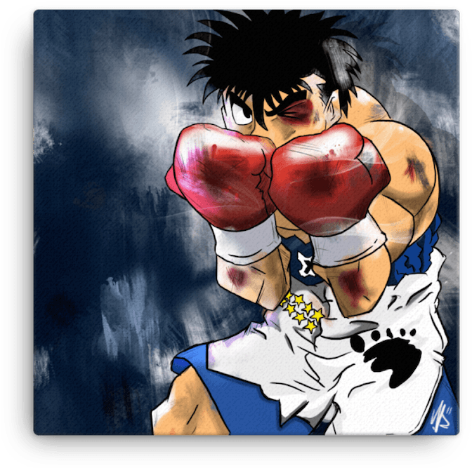 Image Of Ippo Makunouchi Canvas - Ippo Makunouchi (700x700), Png Download