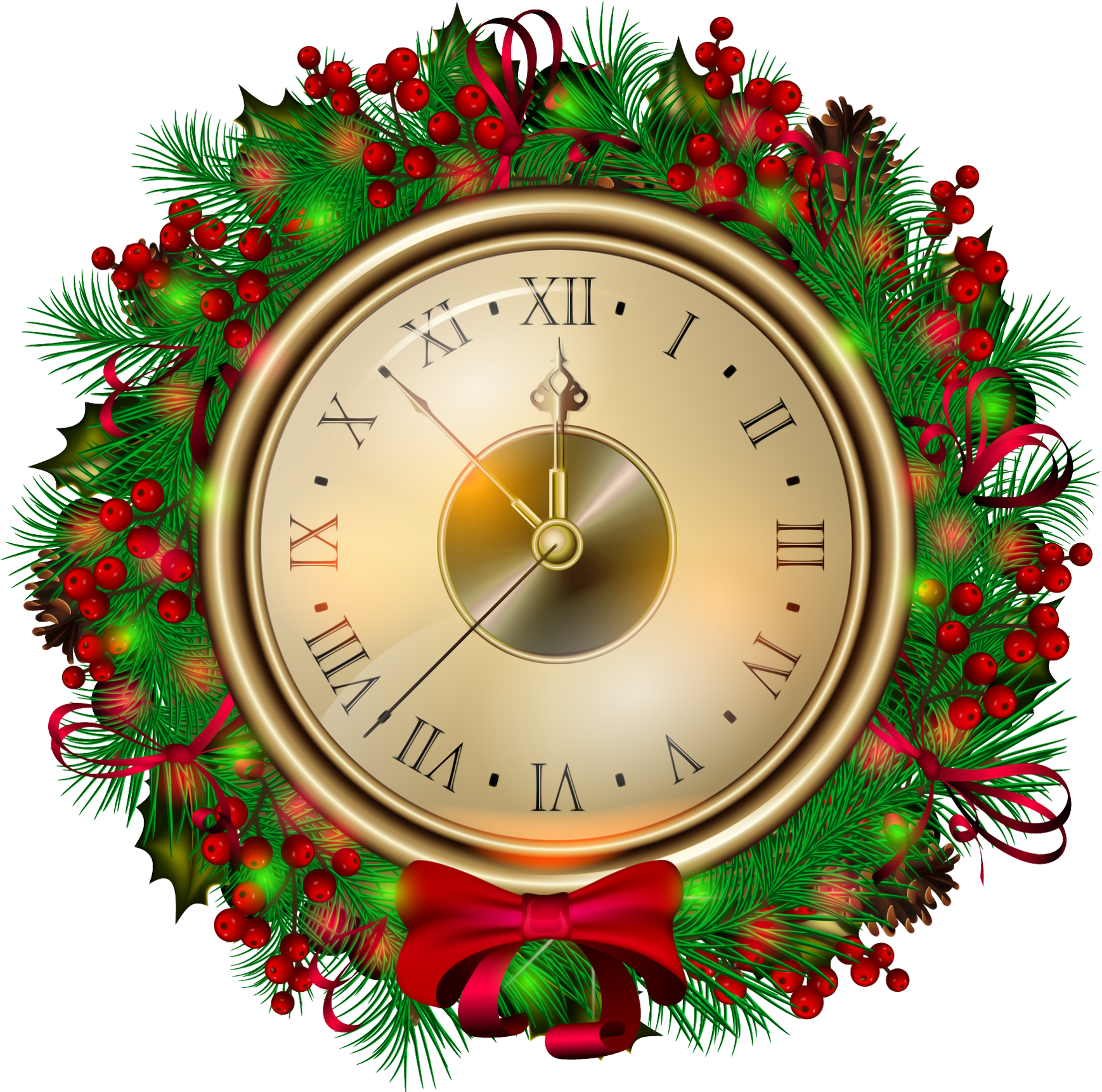 Usmc Christmas Wreath (1770x1770), Png Download