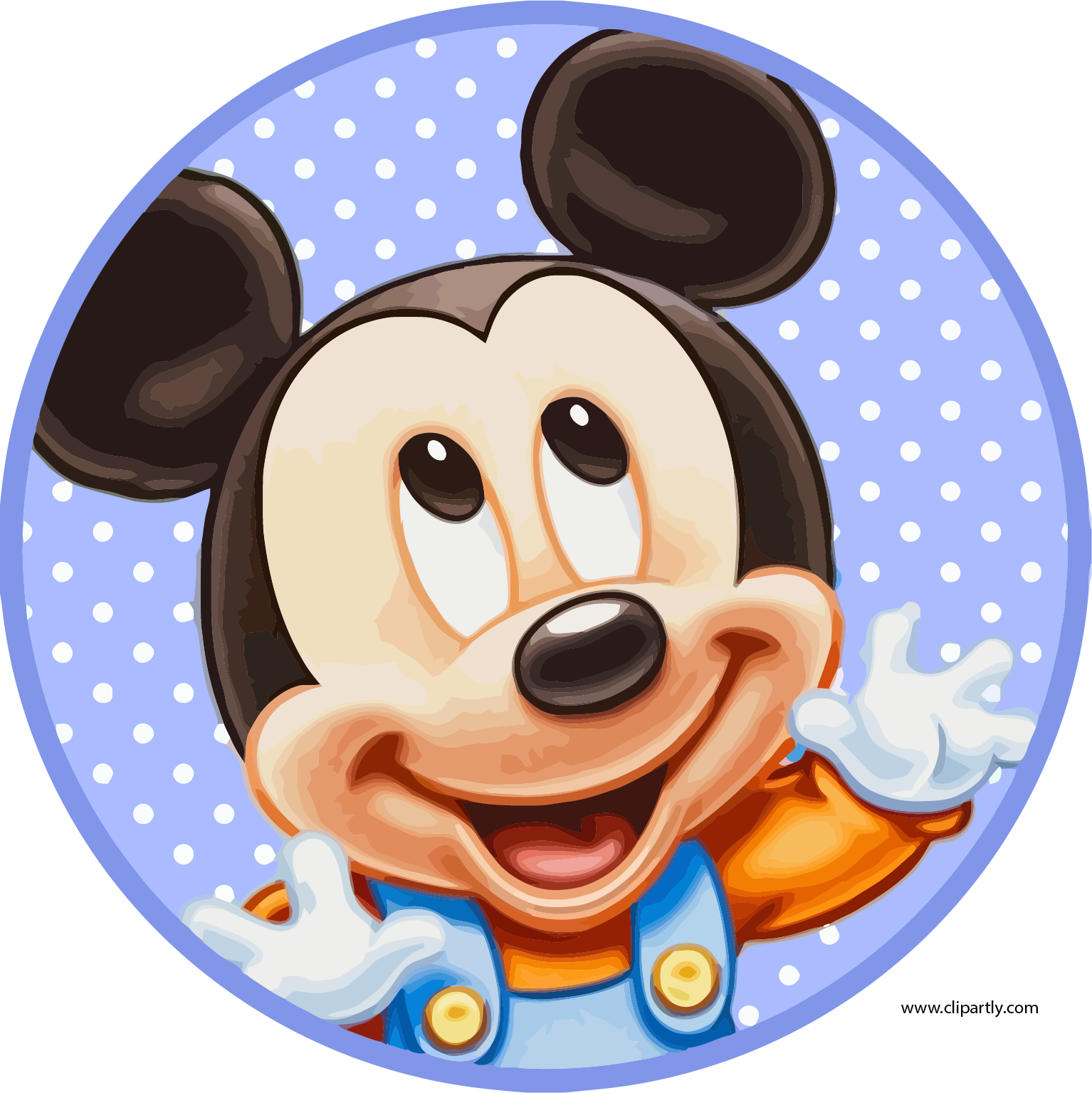 Download Hd Pale Blue Mickey Clipart Png Happy 1st Birthday Mickey Mouse Transparent Png Image Nicepng Com