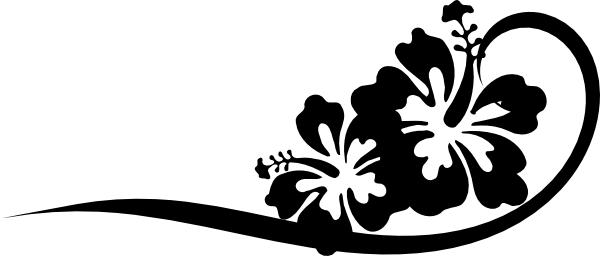 Graphic Library Collection Of Plant High - Hibiscus Clip Art (600x256), Png Download