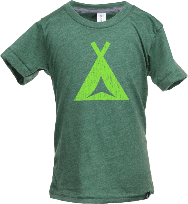 Aspinwall Tent Kids T Shirt Pine 5 - Active Shirt (672x800), Png Download