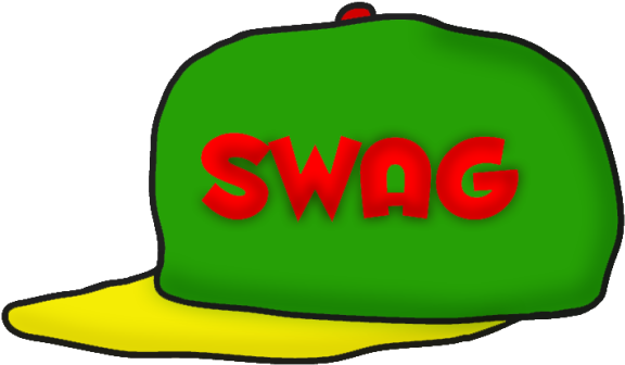 Hat Clipart Swag - Transparent Swag Hats (600x479), Png Download