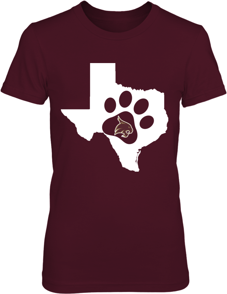 Texas State Bobcats Texas State Bobcats Fanprint Png - Lsu Tigers And Lady Tigers (1000x1000), Png Download