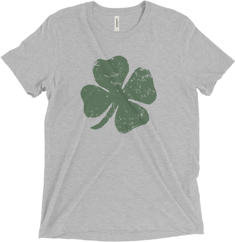 Vintage 4 Leaf Clover T Shirt We Heart Ohio - Man Cave Gift, Beer Theme Gift, Gift (1000x1000), Png Download