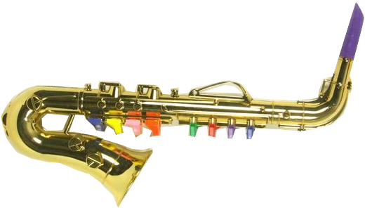 Children Saxophone Toy - Types Of Trombone (627x513), Png Download