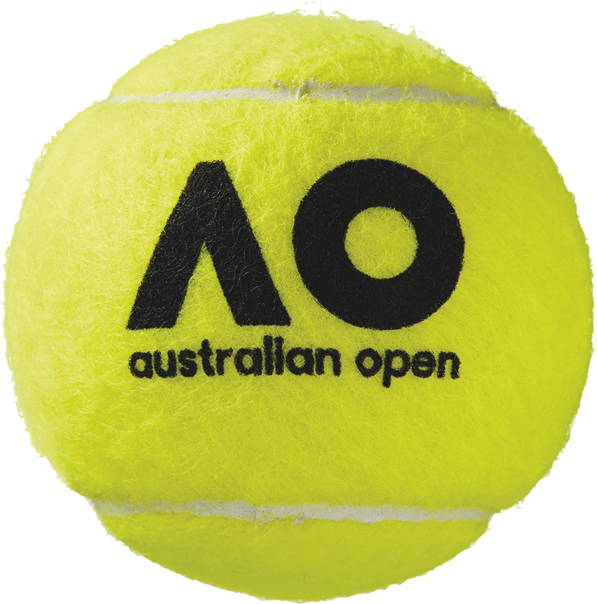 Wilson Ao Tennis Balls - Wilson Australian Open 2017 Mini Jumbo Ball (918x914), Png Download