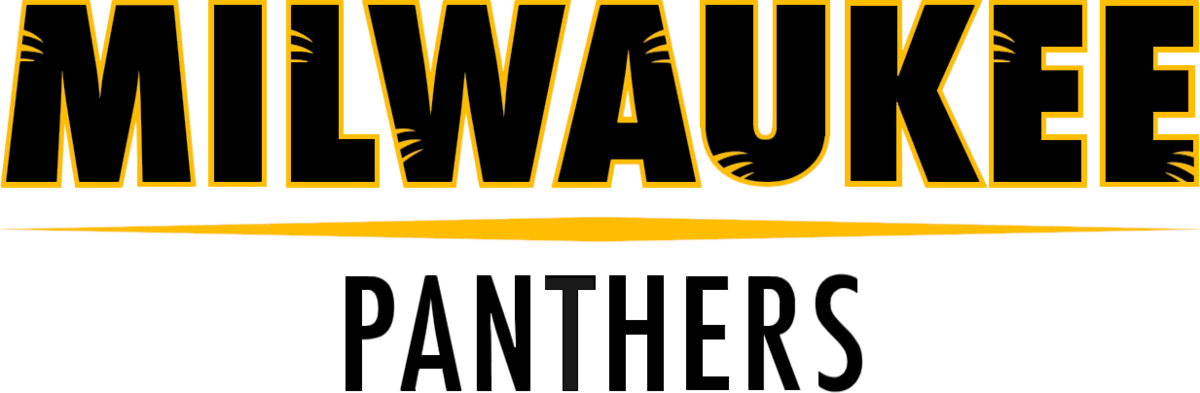 Uw Milwaukee Panthers Logo (1200x393), Png Download